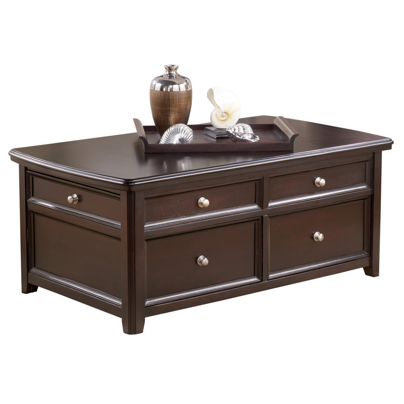 Hancock Trunk Coffee Table with Lift Top & Reviews Birch Lane